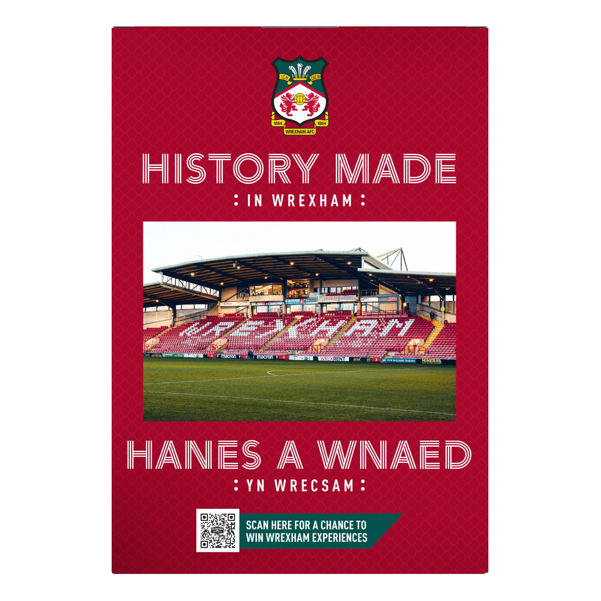 Aviation Gin Wrexham AFC Commemorative Bottle & Scarf Gift Set 750 ml product image 3