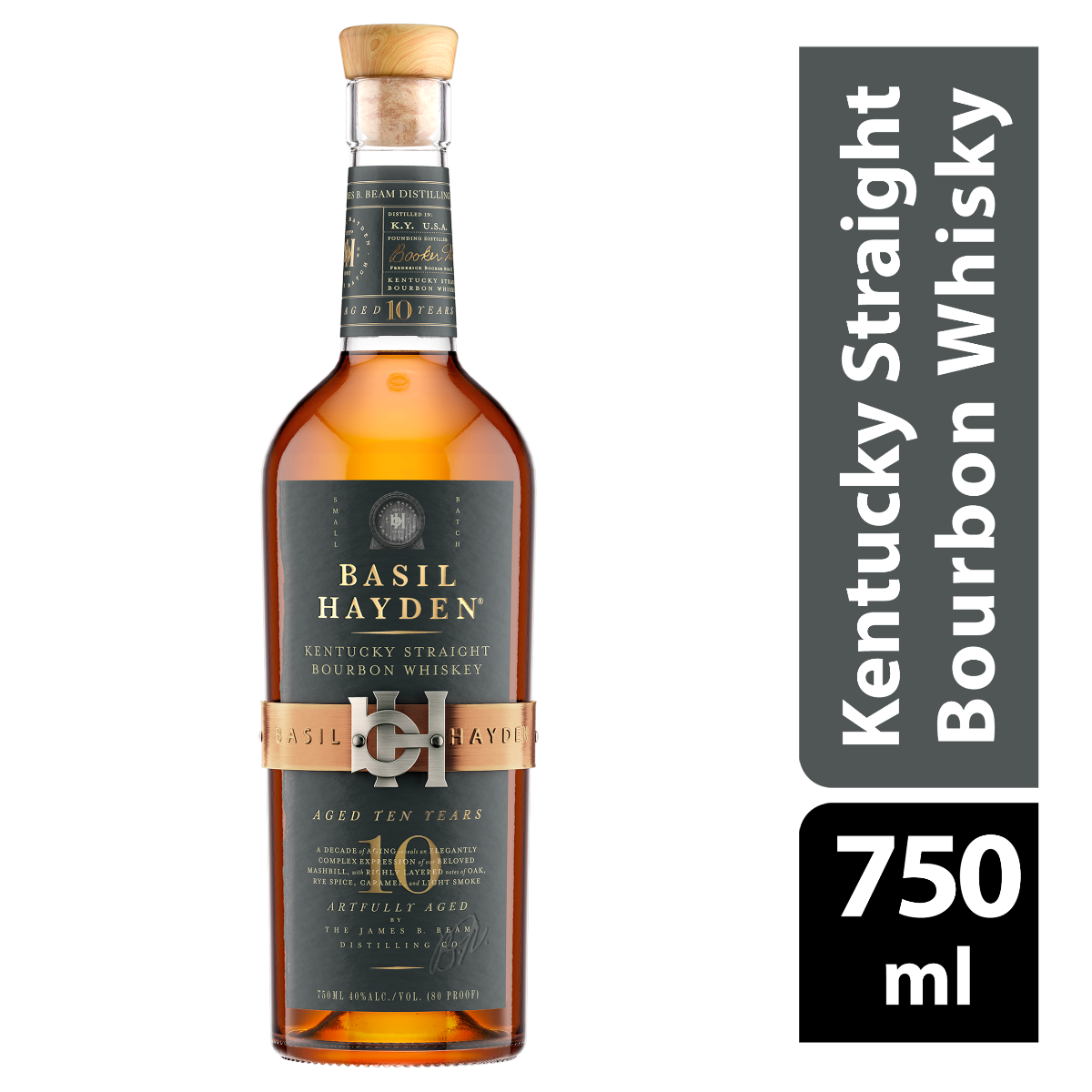 Basil Hayden 10 Year Kentucky Straight Bourbon Whiskey 750 ml