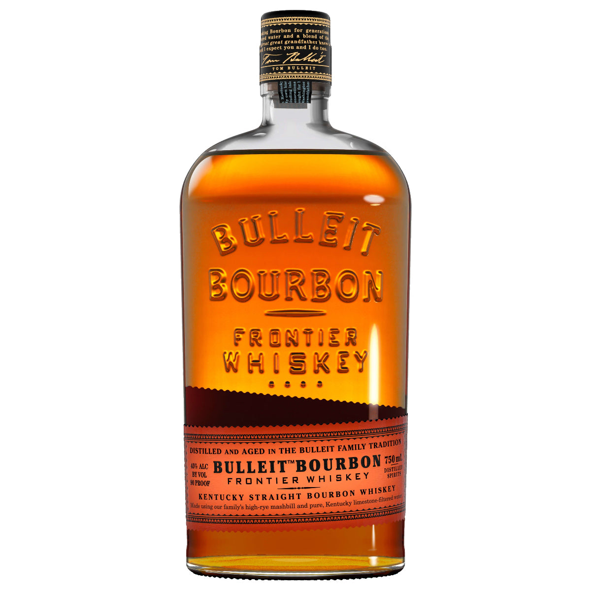 Bulleit Kentucky Straight Bourbon 750 ml product image 2