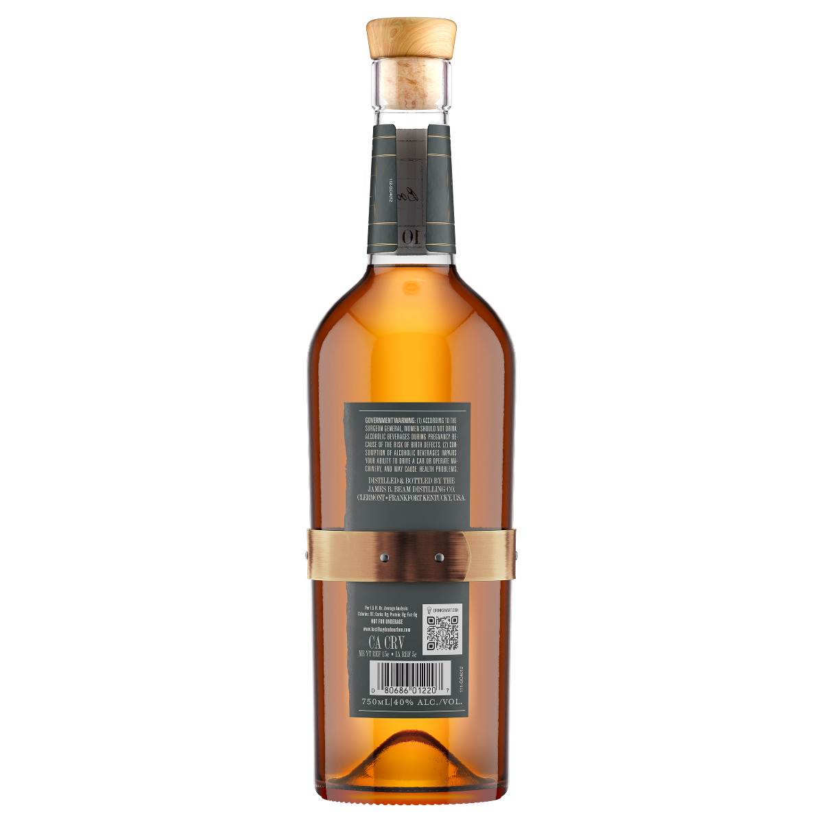Basil Hayden 10 Year Kentucky Straight Bourbon Whiskey 750 ml product image 3