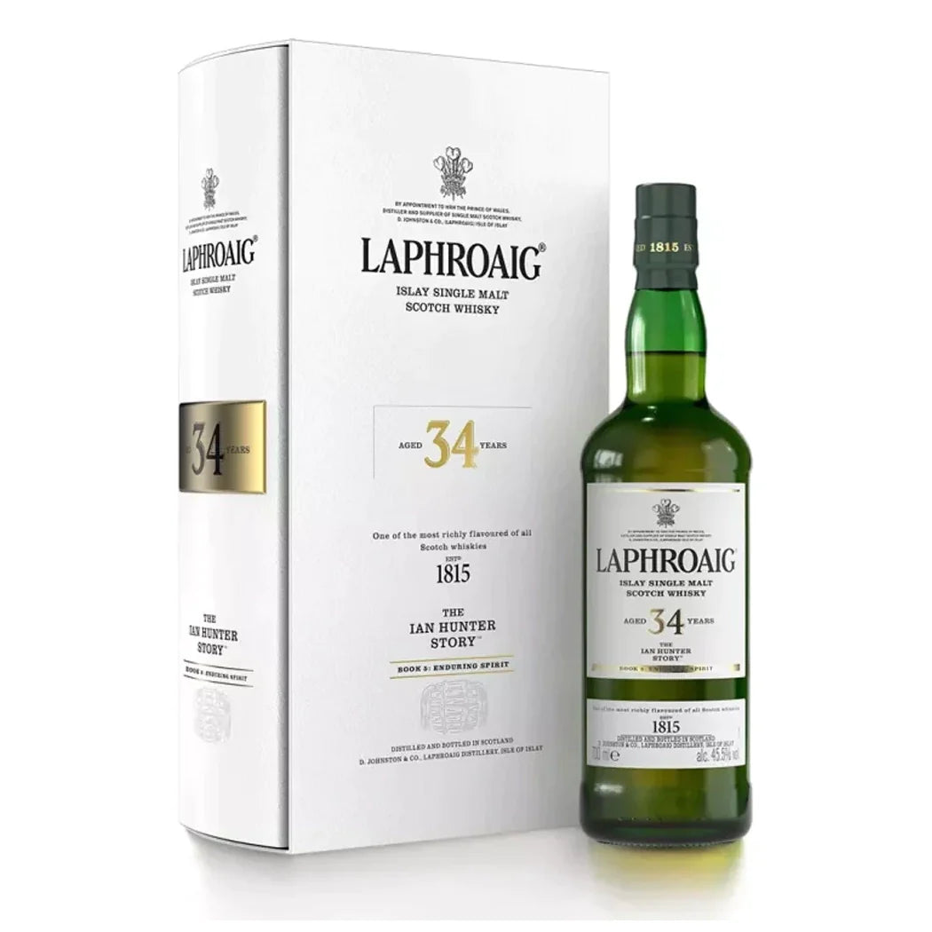 Laphroaig Single Malt The Ian Hunter Story 34 year 750 ml