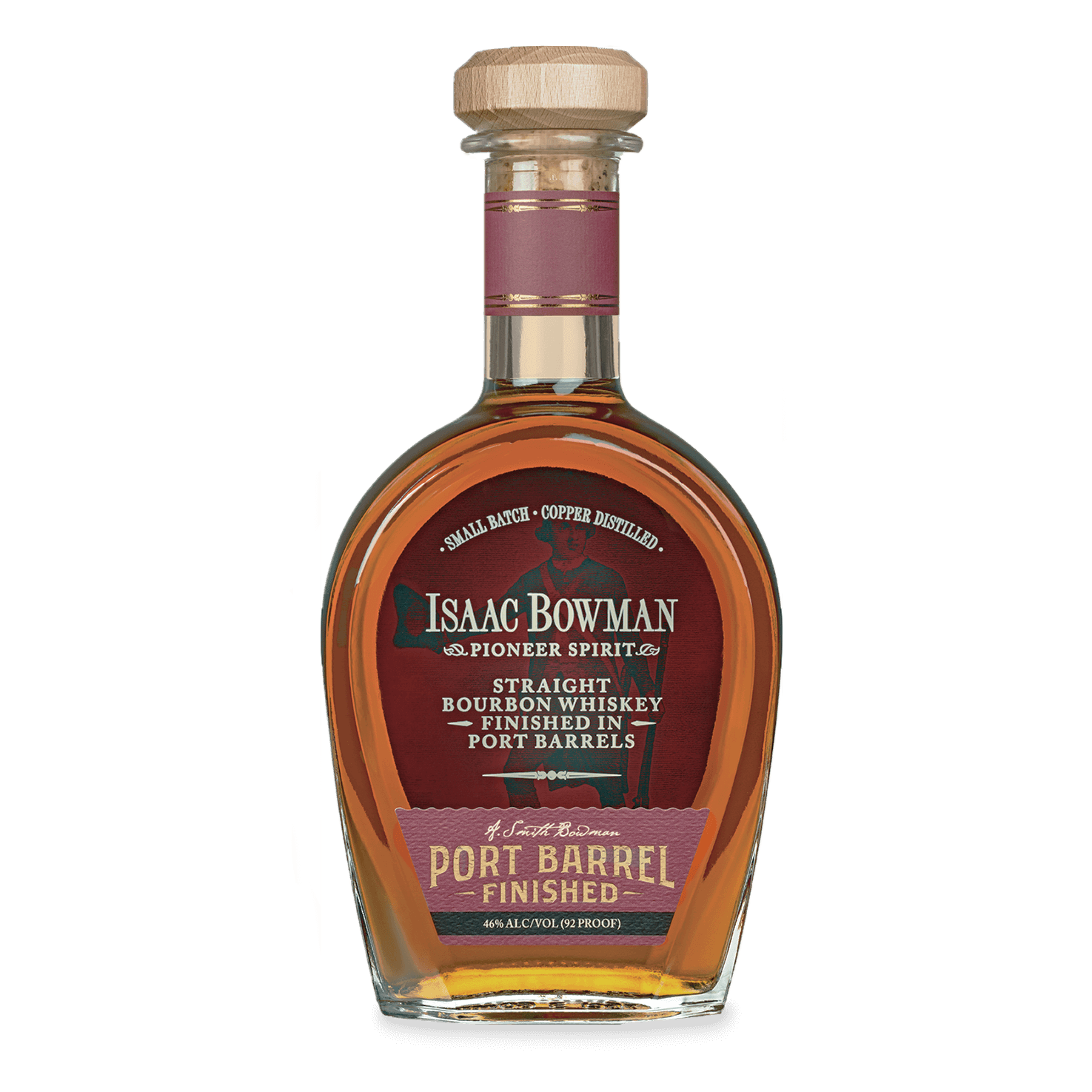 Isaac Bowman Pioneer Spirit Port Barrel Finished Straight Bourbon