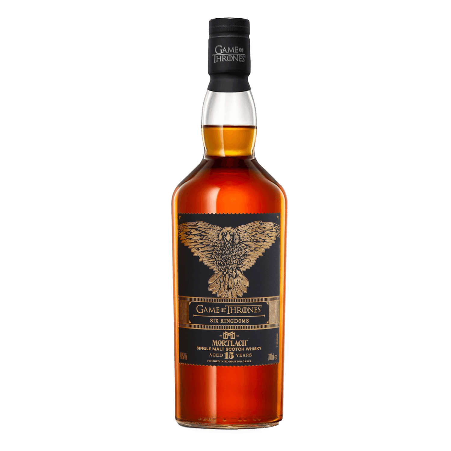 Game of Thrones Six Kingdoms Mortlach single malt 15 years single malt 92pf 750 ml