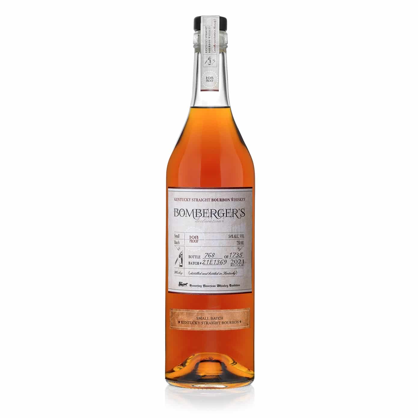 Bomberger's Declaration Straight Bourbon Whiskey 2025 750 ml