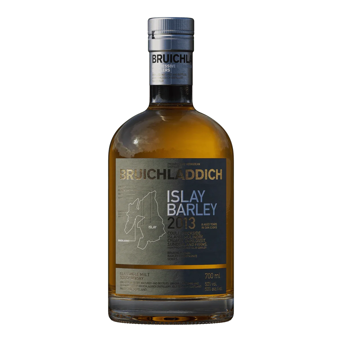Bruichladdich Distillery Islay Islay Barley Unpeated 2012