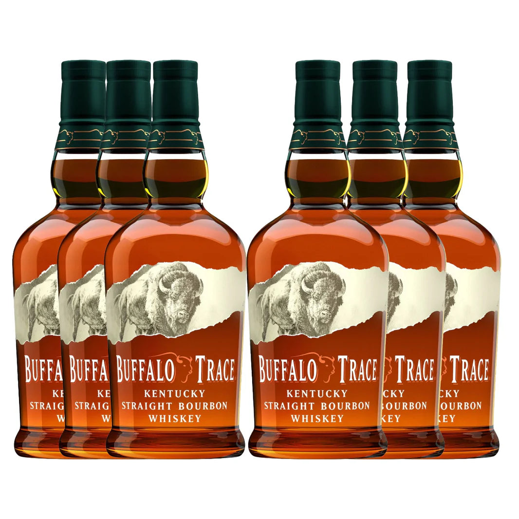 Buffalo Trace Bourbon Whiskey 6 Pack 750 ml