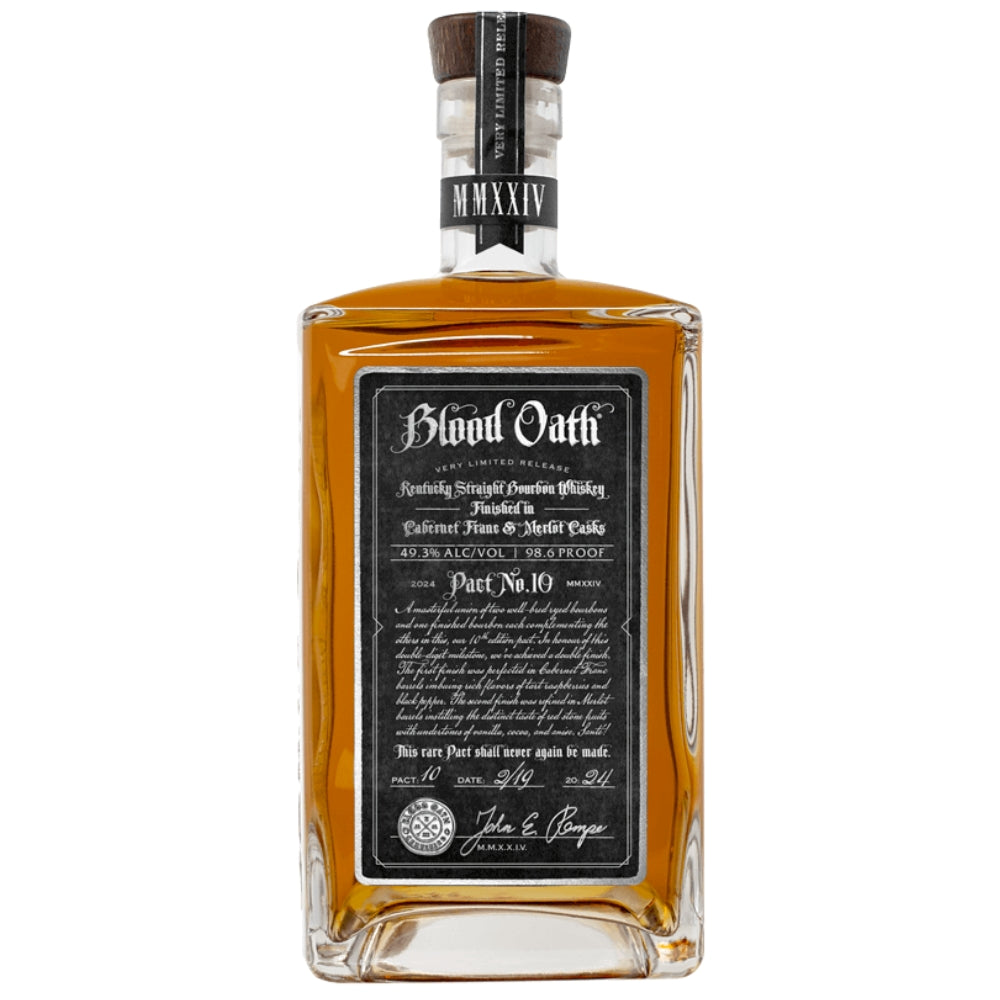 Blood Oath Bourbon Pact No. 10 5