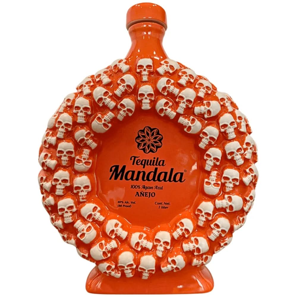 Tequila Mandala Añejo Día De Muertos 2024 1 L