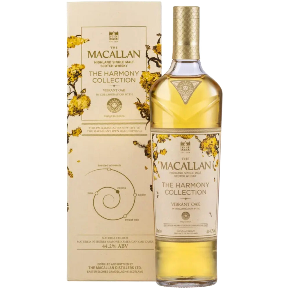 Macallan Harmony Collection Vibrant Oak Single Malt Scotch Whisky 750 ml