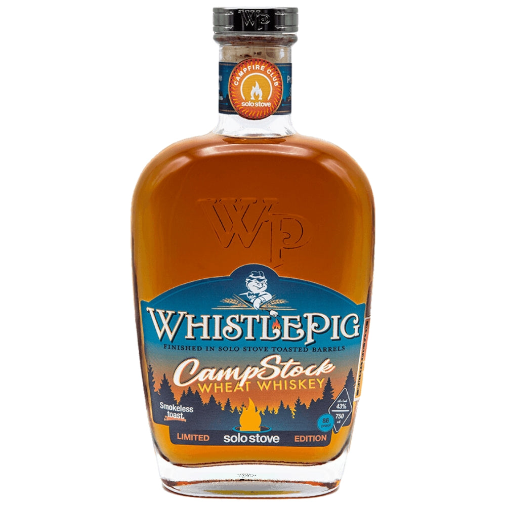 WhistlePig Camp Stock Wheat Whiskey Limited Solo Stove Edition 750 ml