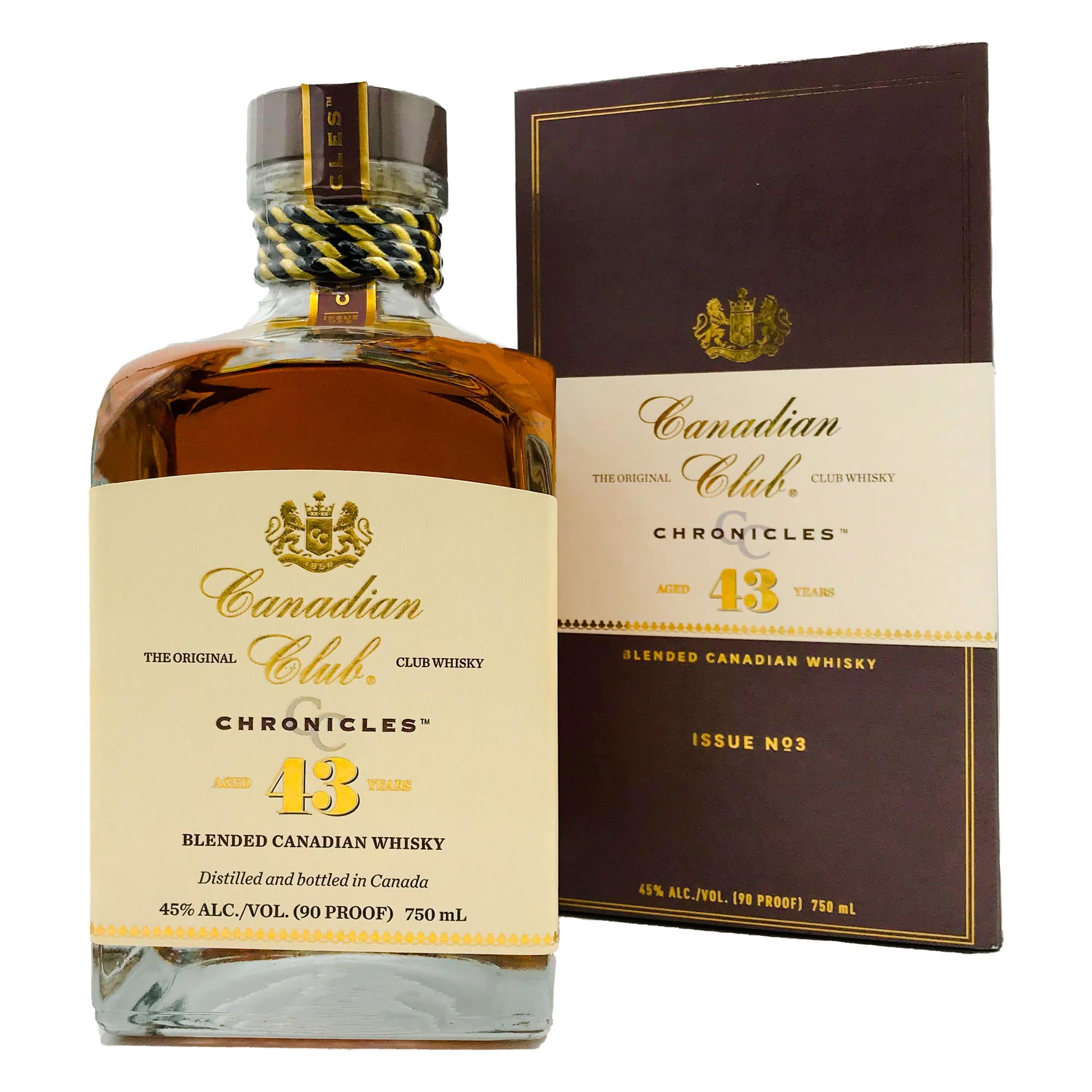 Canadian Club Chronicles 43YR 750 ml