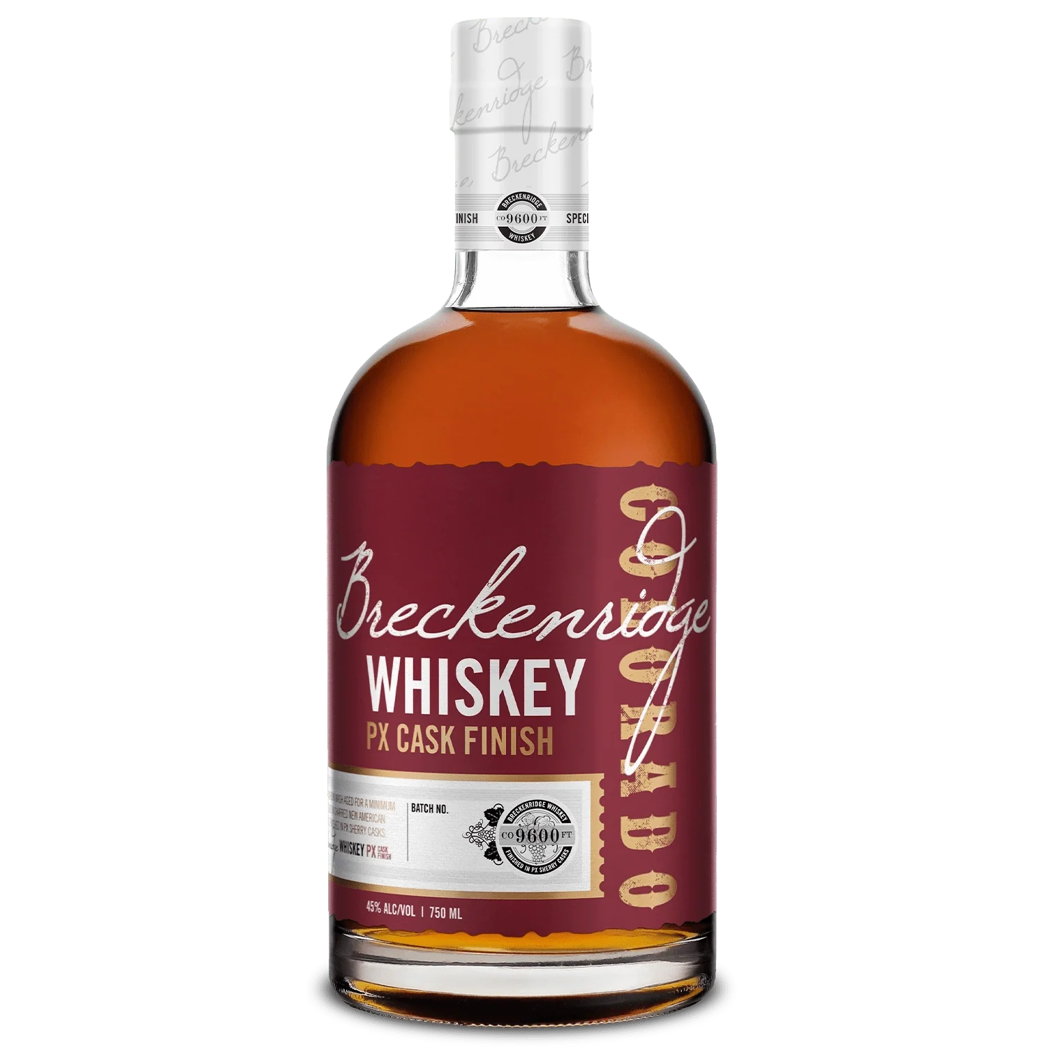 Breckenridge PX Sherry Cask Finish High RyeBourbon 750 ml