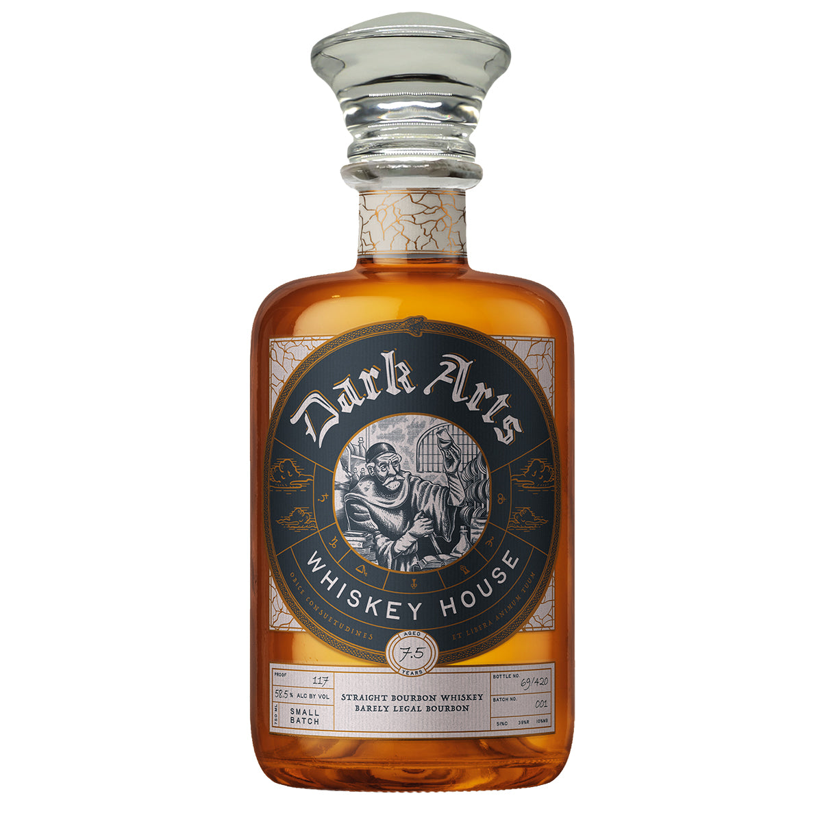 Dark Arts Barely Legal Cask Strength Straight Bourbon Whiskey 750 ml