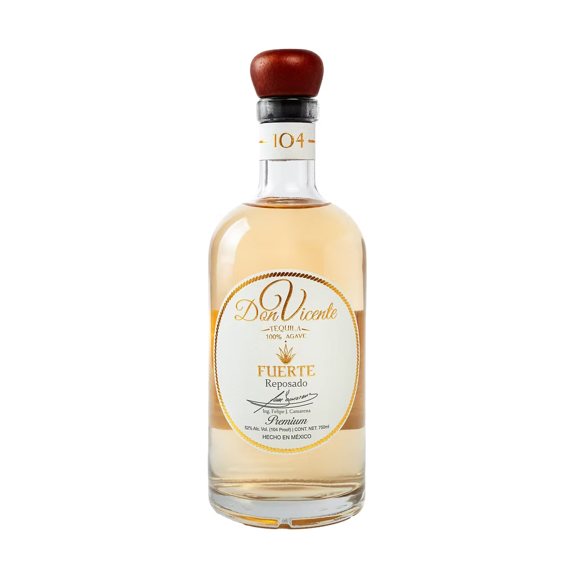 Don Vicente Fuerte Reposado 104 Proof