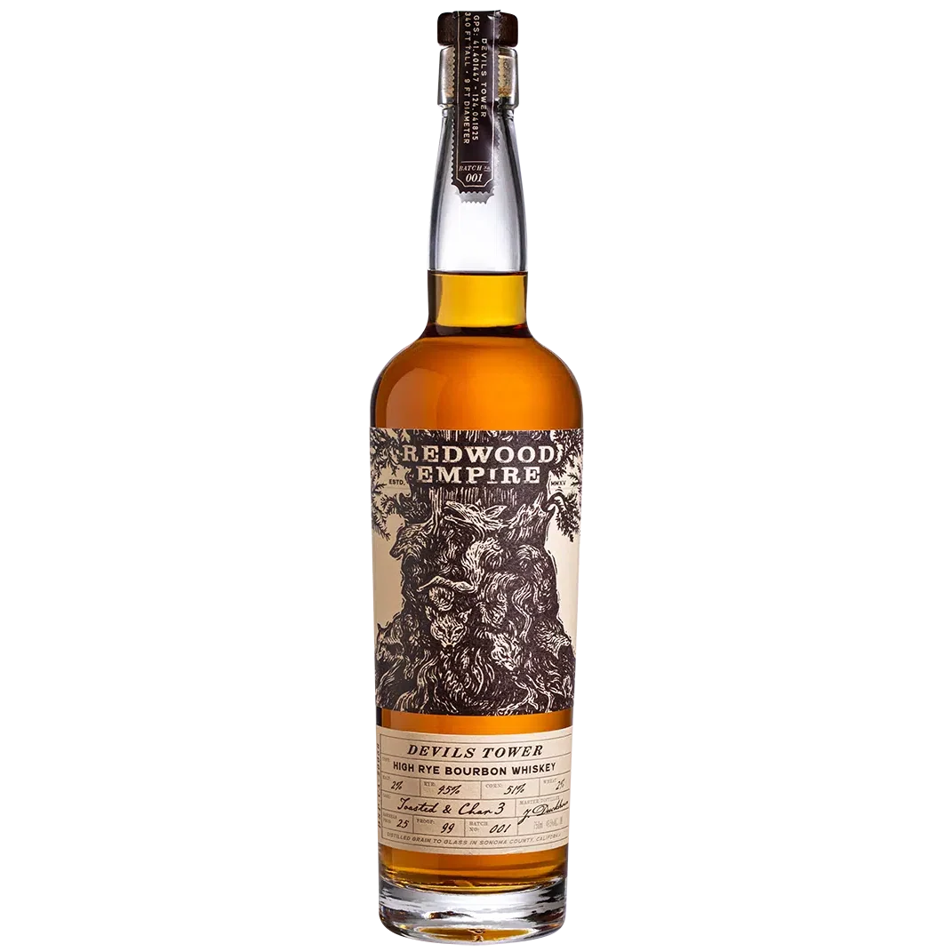 Redwood Empire Devils Tower High Rye Bourbon