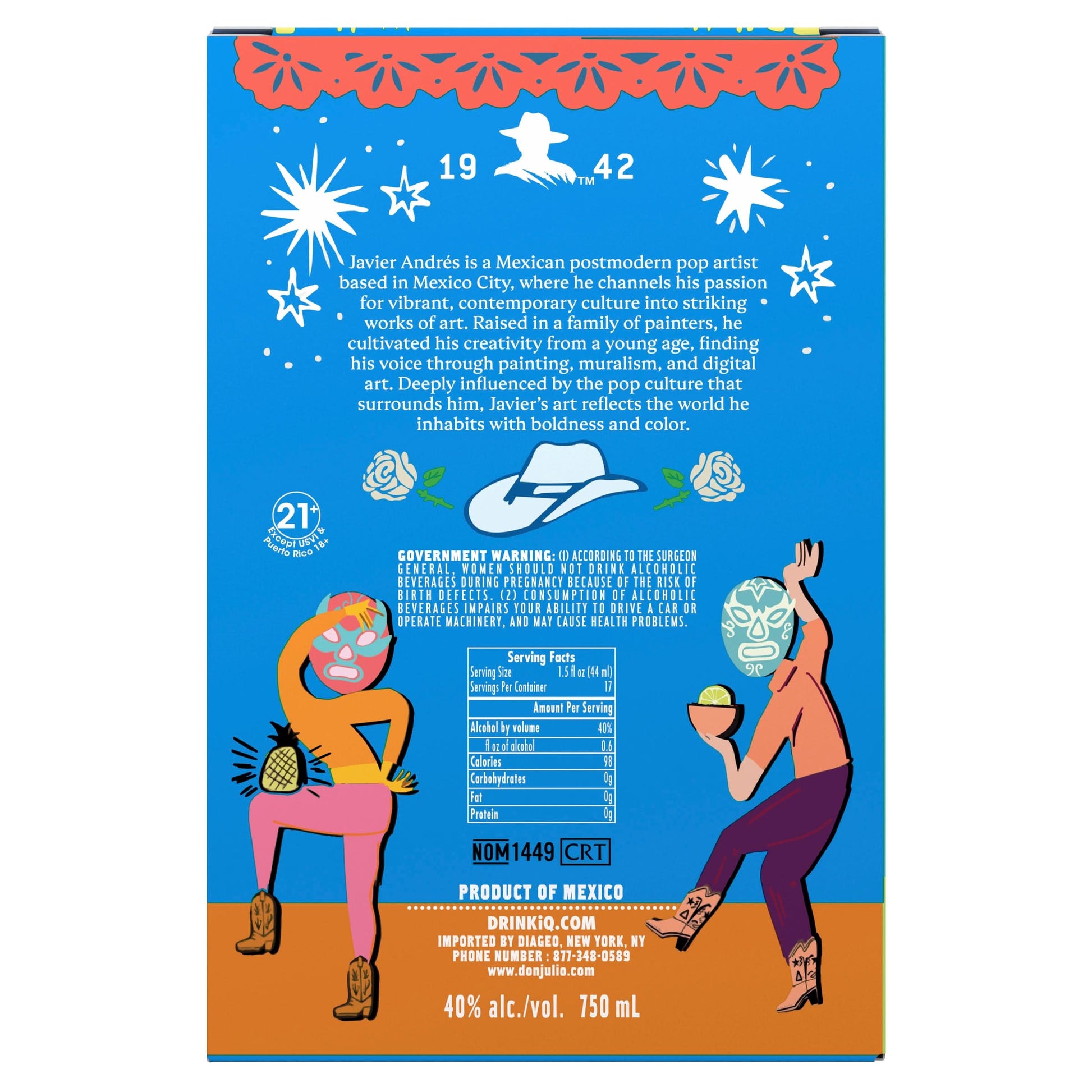 Don Julio Summer of Mexicana Blanco 750 ml product image 3