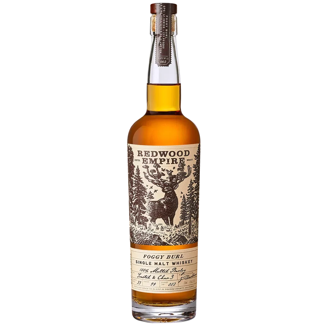 Redwood Empire Foggy Burl Single Malt Whiskey 750 ml