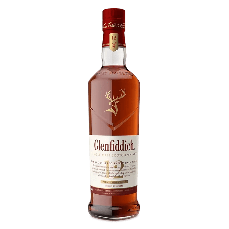 Glenfiddich 12 Year Single Malt Scotch Sherry Finished 12 year 750 ml