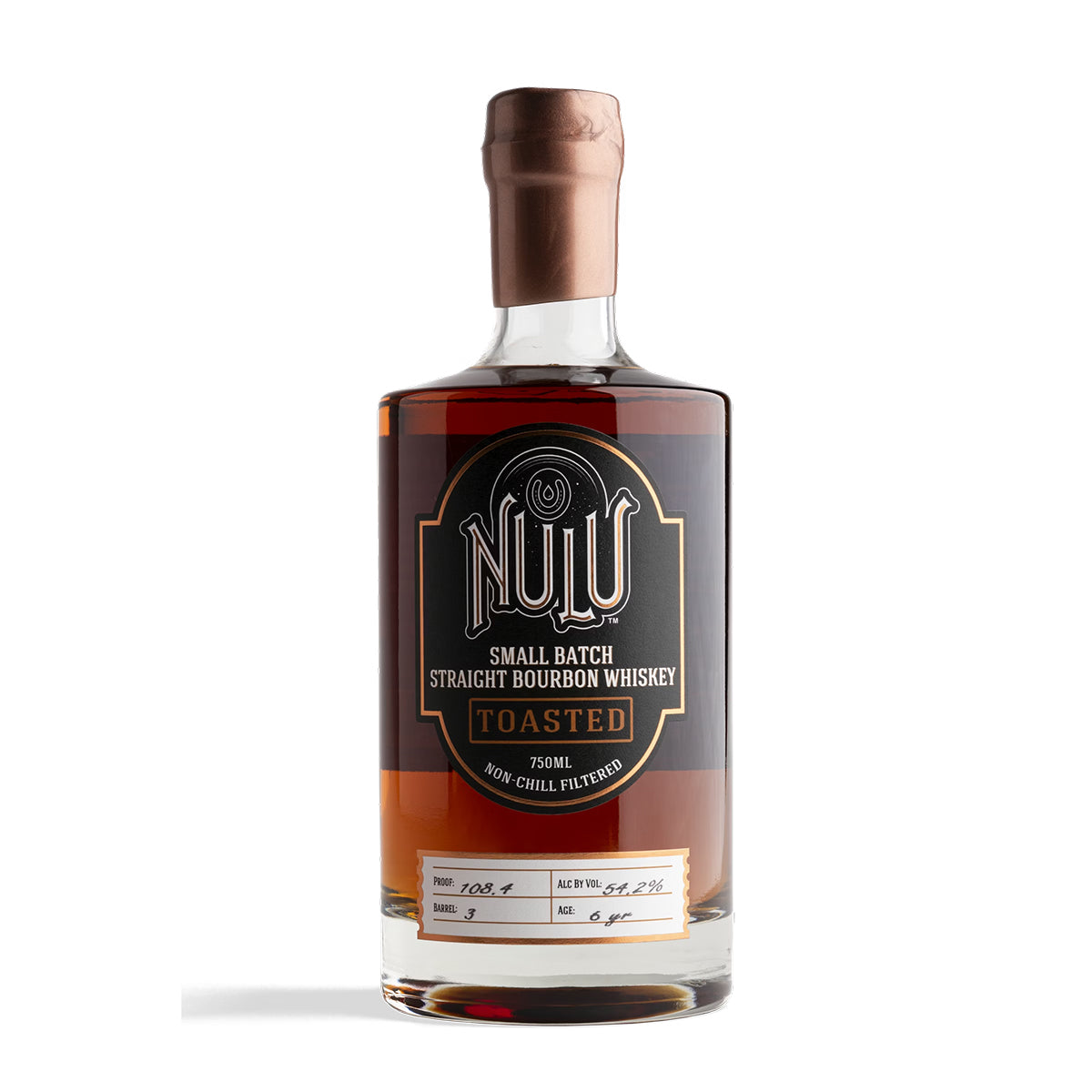 Nulu Toasted Straight Bourbon Whiskey 750 ml