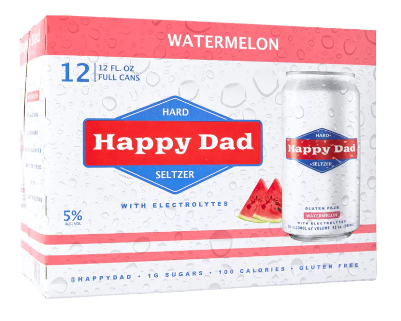 Happy Dad Watermelon ( 12 pack 355ml