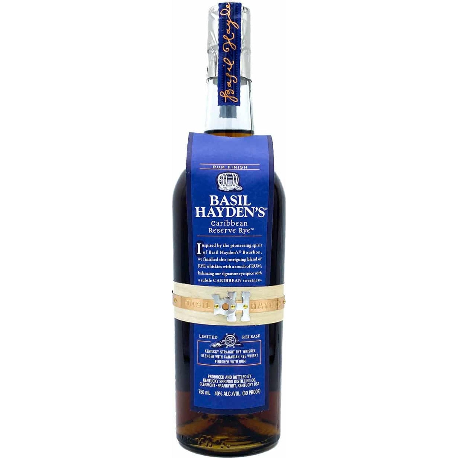 Basil Hayden's Caribbean Reserve Rye 750 ml