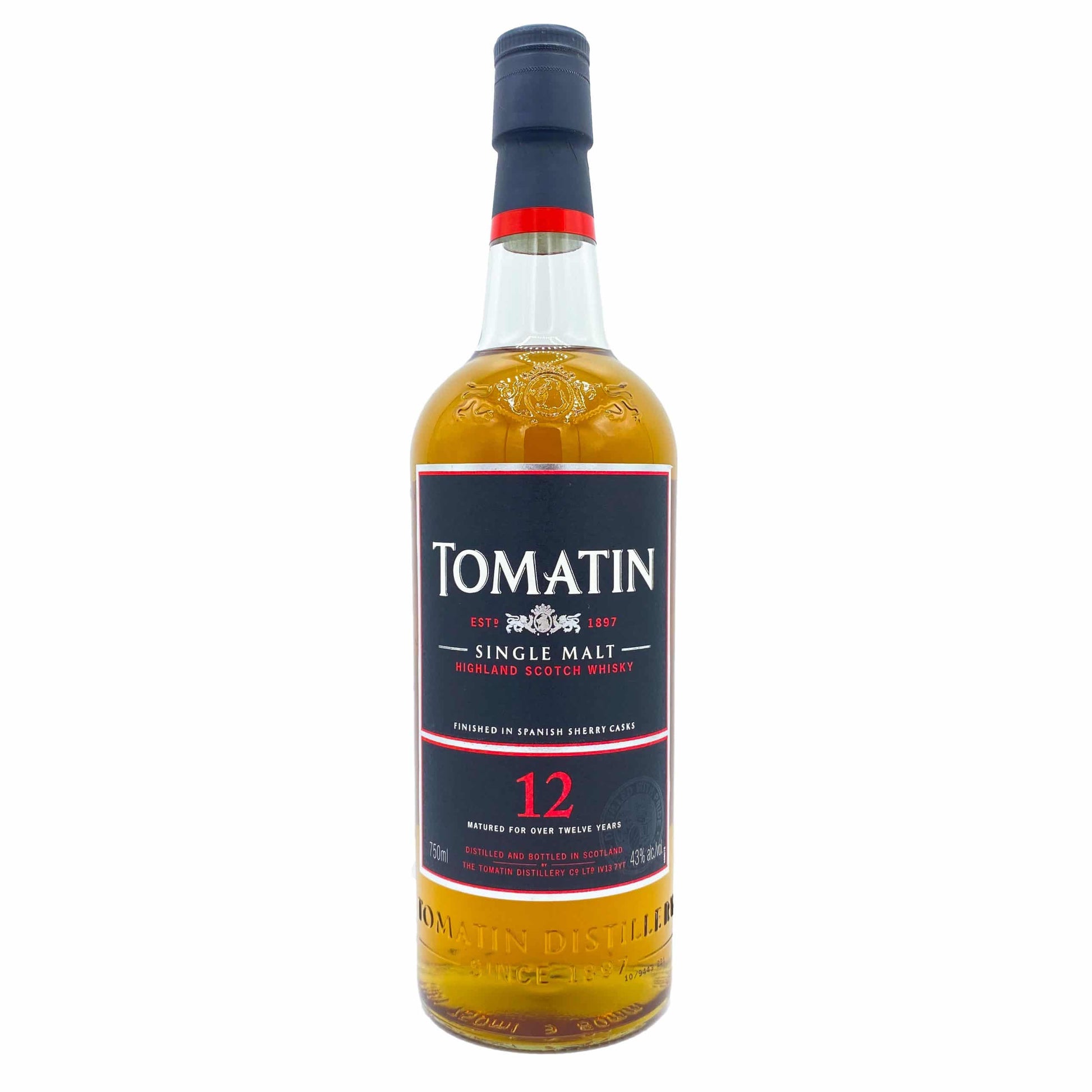 Tomatin 12 Year Single Malt Scotch 750 ml