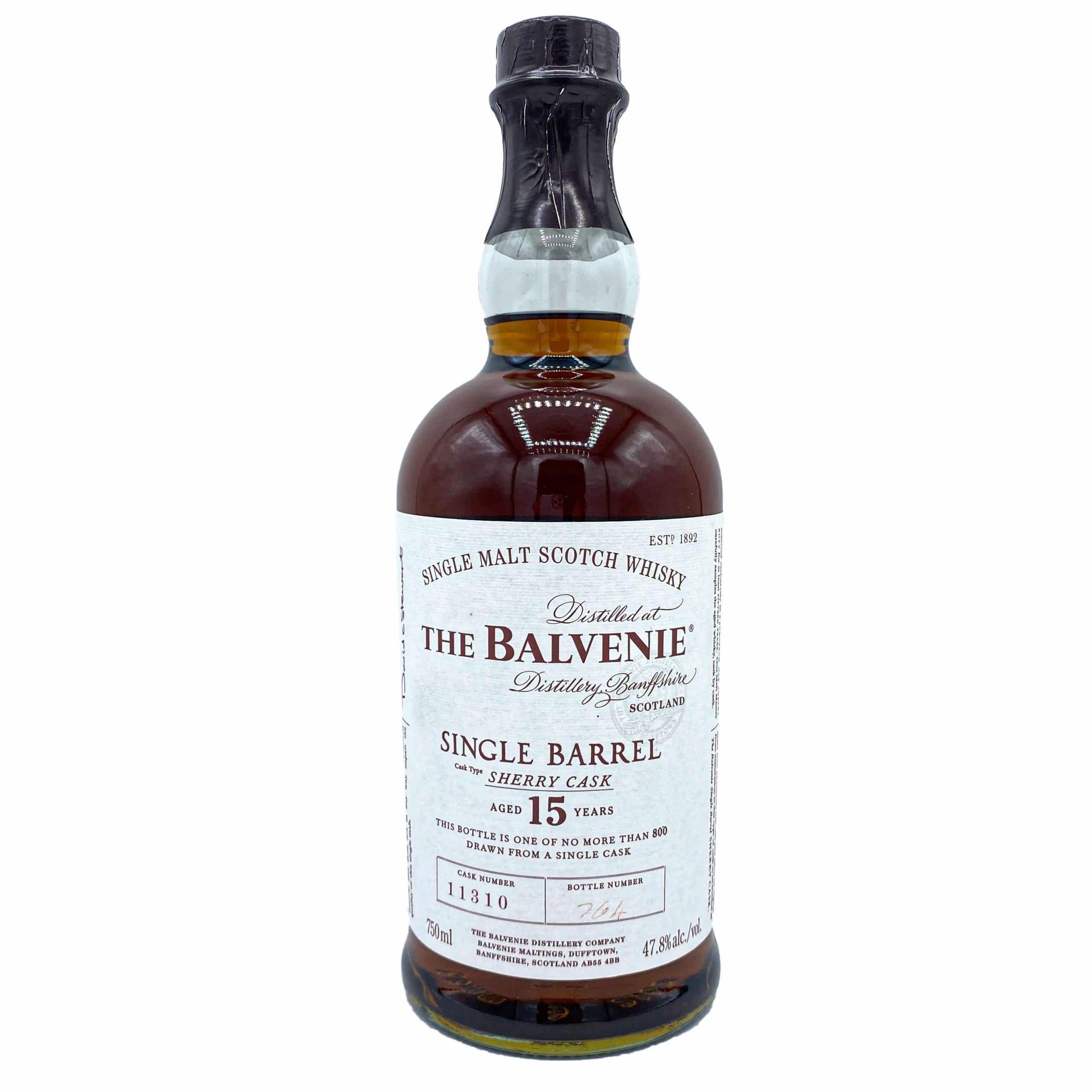The Balvenie Single Barrel 15 Years 750 ml