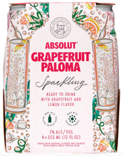 Absolut Grapefruit Paloma Sparkling (4 Pack)