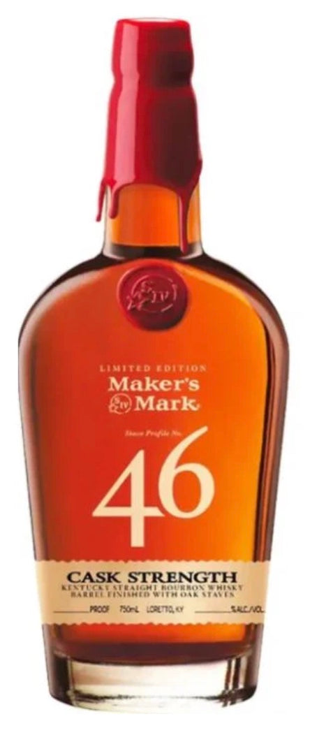 Makers Mark 46 Cask Strength French Oaked Straight Bourbon 750 ml