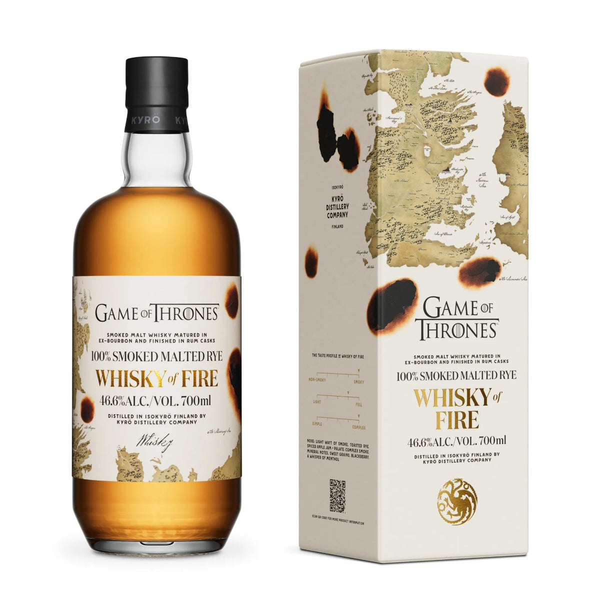 Kyro Whisky Of Fire Game Of Thrones 700 ml