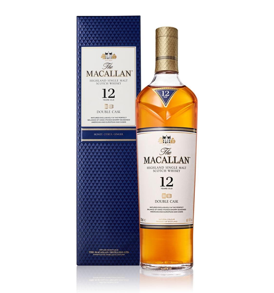 The Macallan 12 Double Cask & Glenlivet 12 Bundle 2 x 750 ml product image 2