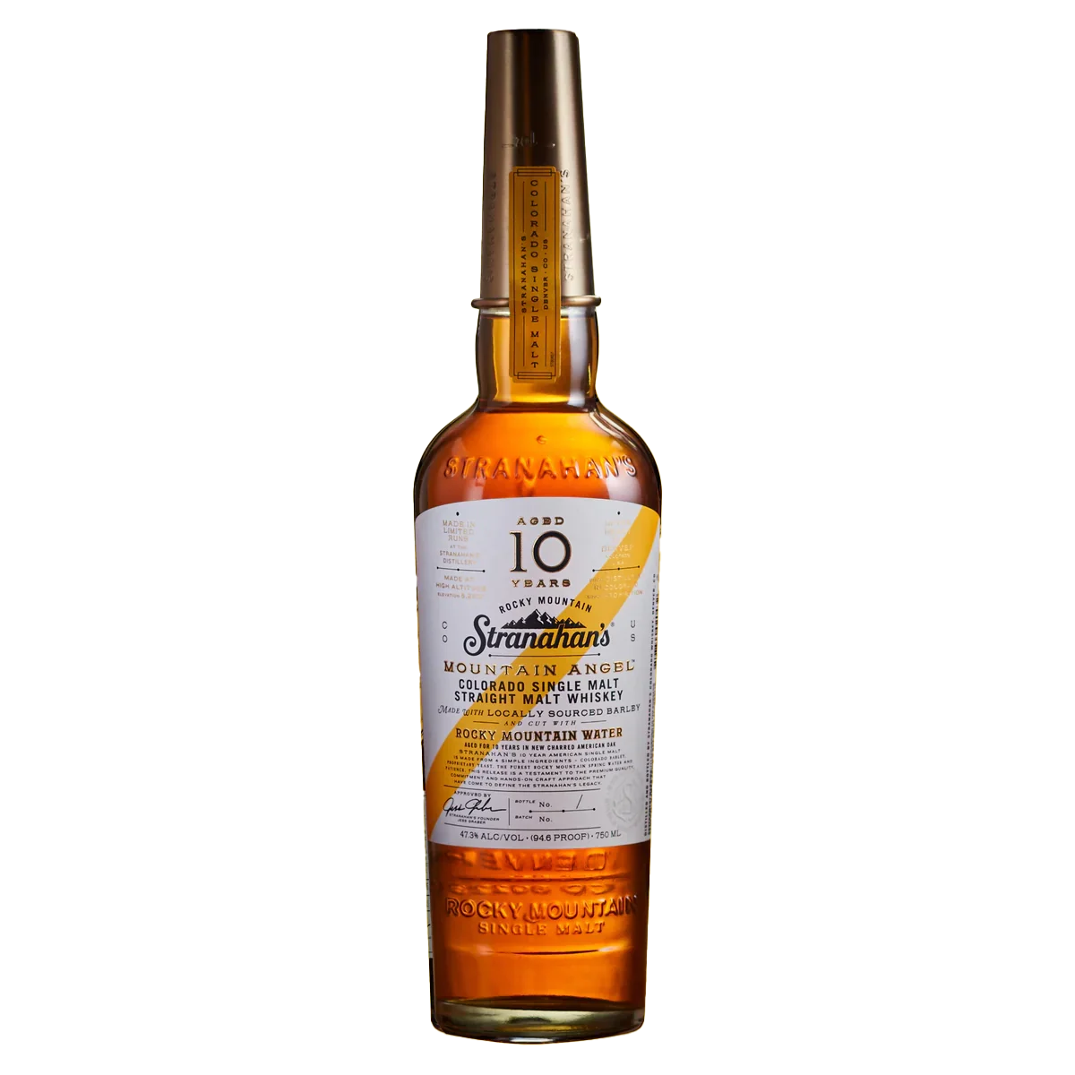 Rocky Mountain Stranahans Colorado Single Malt Whiskey 10 year 750 ml