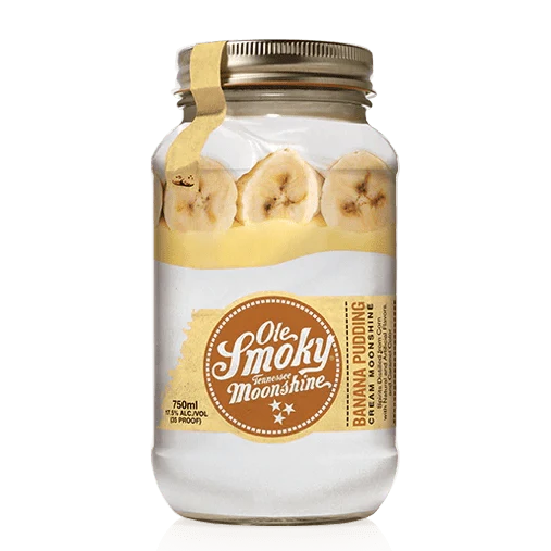 Ole Smoky Banana Pudding Cream Moonshine 750 ml