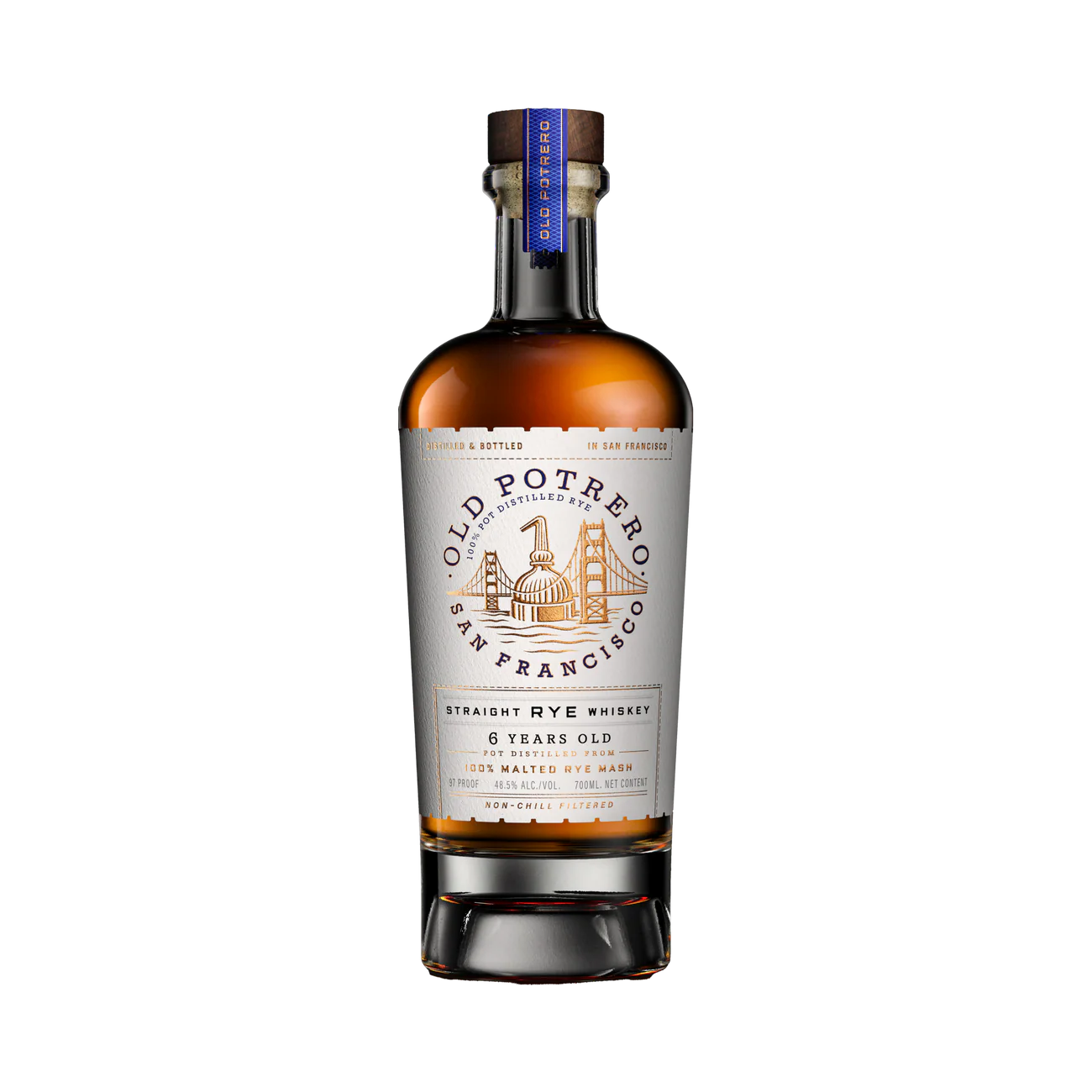 Old Potrero Straight Rye 6 Year Rye Whiskey 700 ml