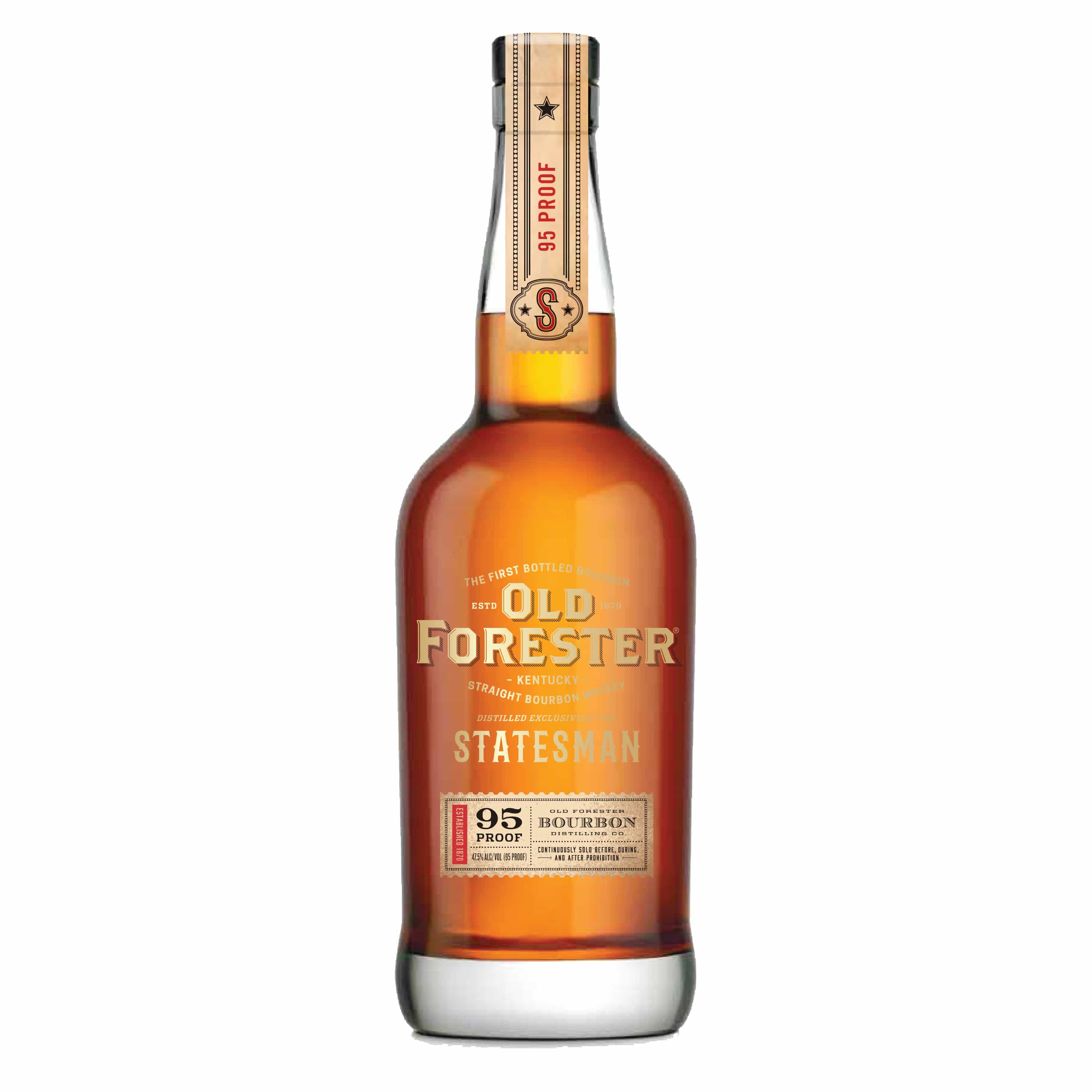 Old Forester Statesman Straight Bourbon Whiskey 750 ml