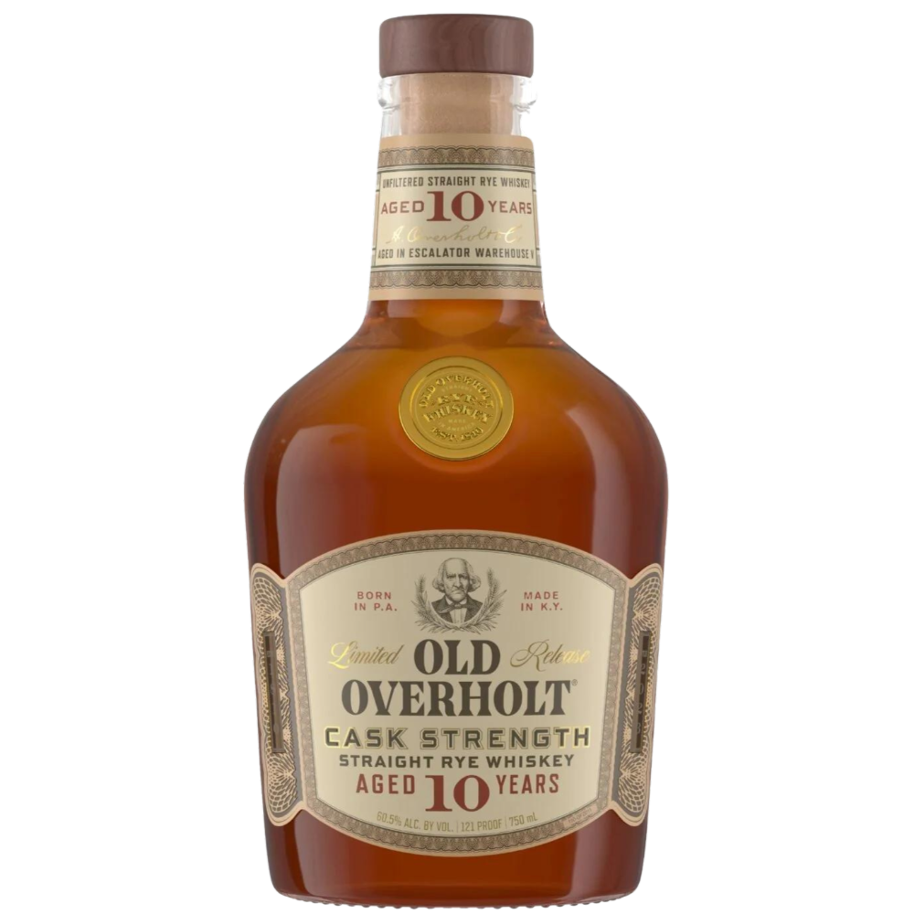 Old Overholt Cask Strength Straight Rye Limited Release 10 year 750 ml