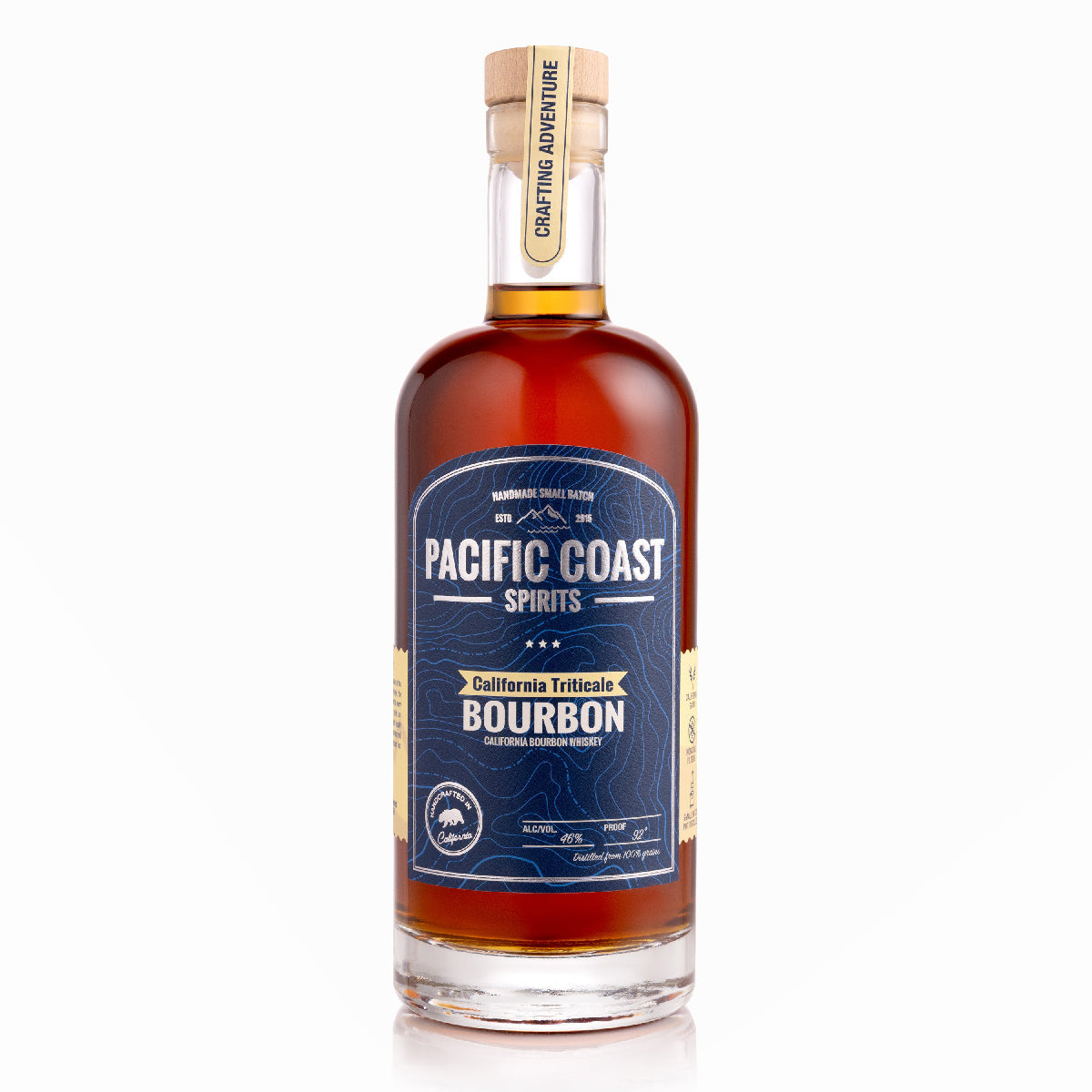 Pacific Coast Sprits California Triticale Bourbon 750 ml
