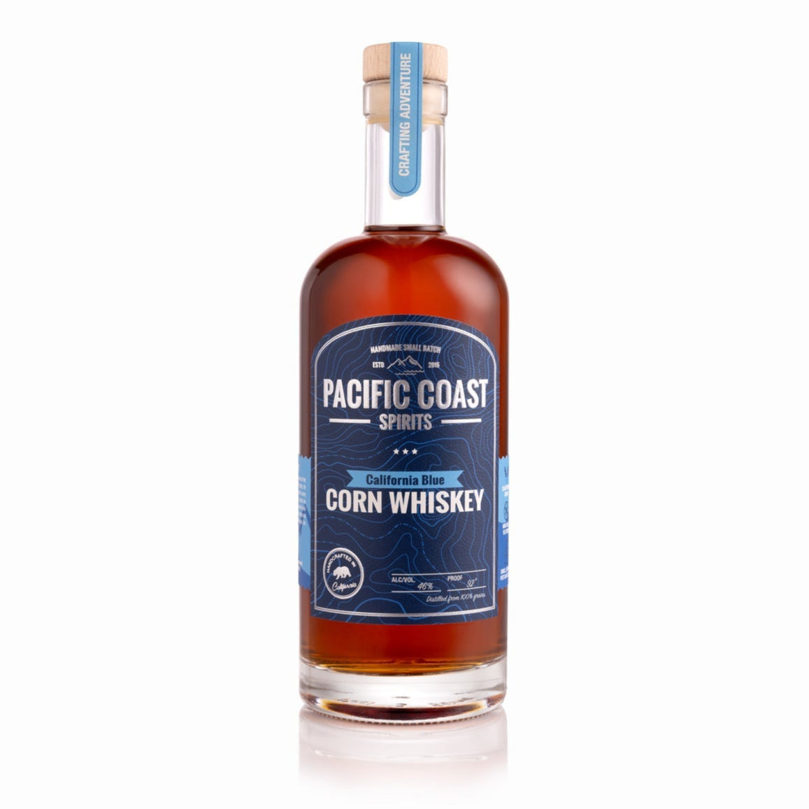 Pacific Coast Spirits Blue Corn Whiskey