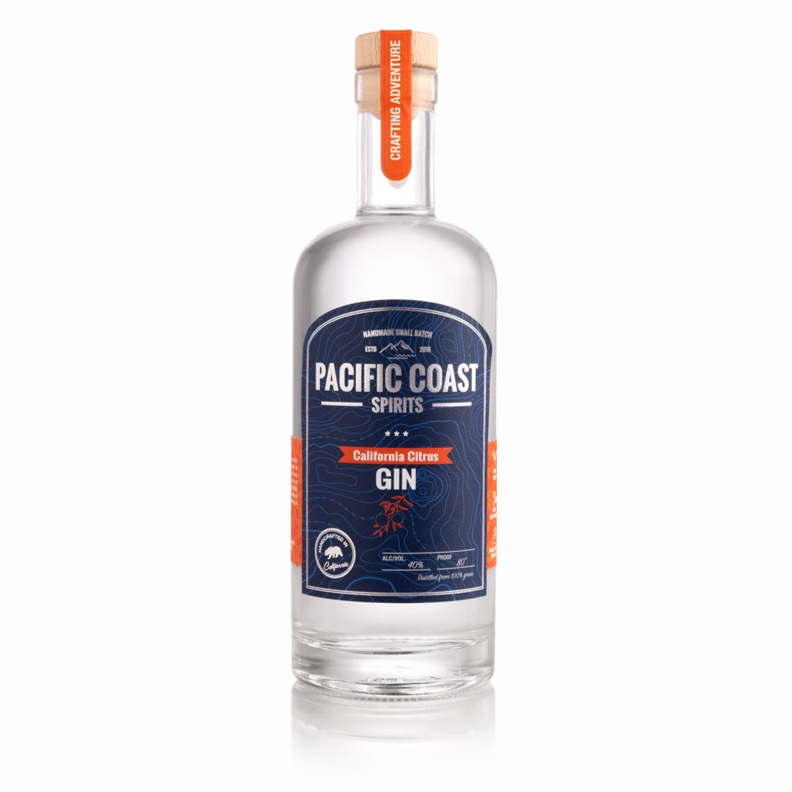 Pacific Coast Spirits California Citrus Gin 750 ml