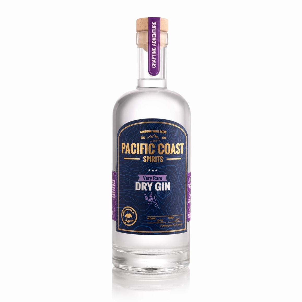 Pacific Coast Spirits California Very Rare Dry Gin