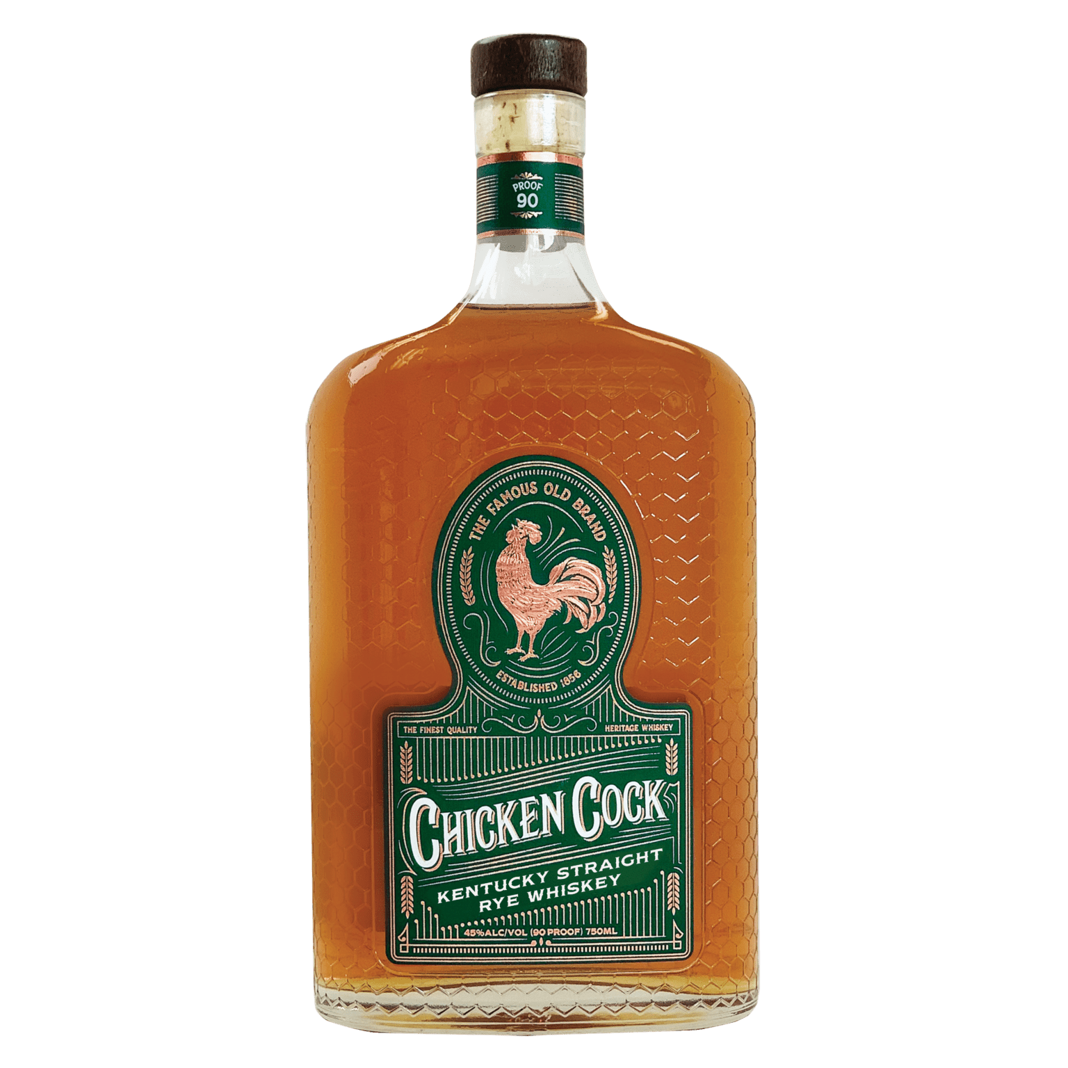 Chicken Cock Kentucky Straight Rye Whiskey 750 ml