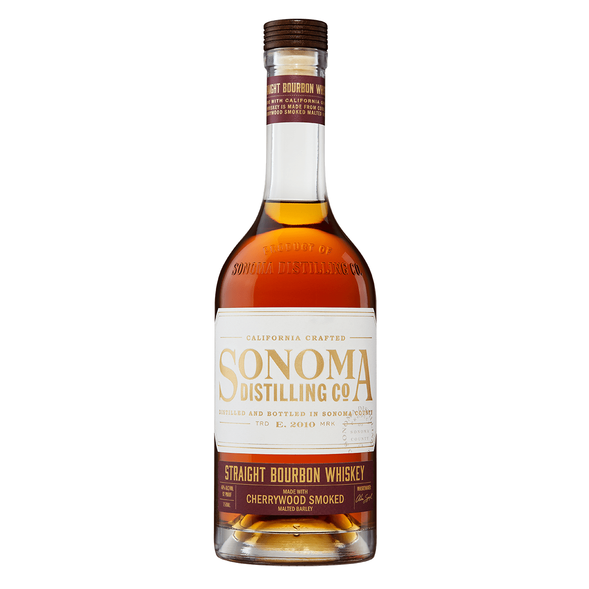 Sonoma Distilling Cherrywood Smoked Bourbon Distiller's Edition