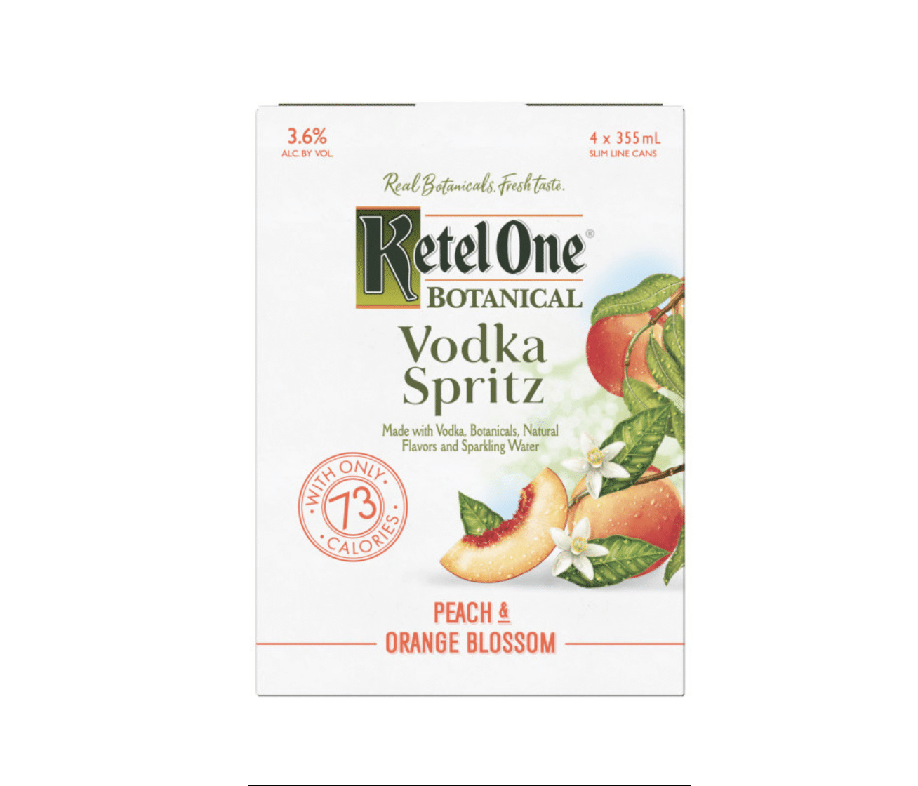 Ketel One Botanical Peach & Orange Blossom 4x355 ml