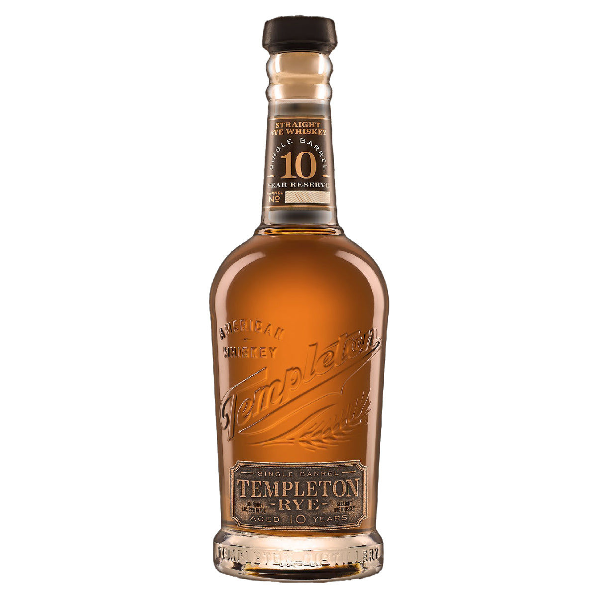 Templeton Single Barrel Rye 10 year 750 ml