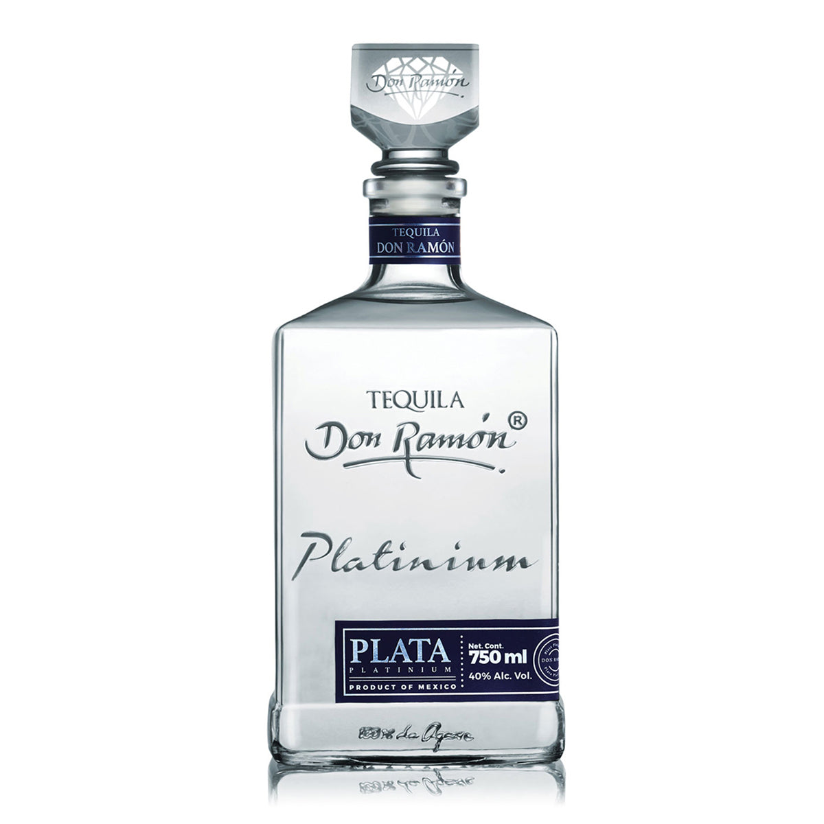 Don Ramon Platinum Plata Tequila 750 ml