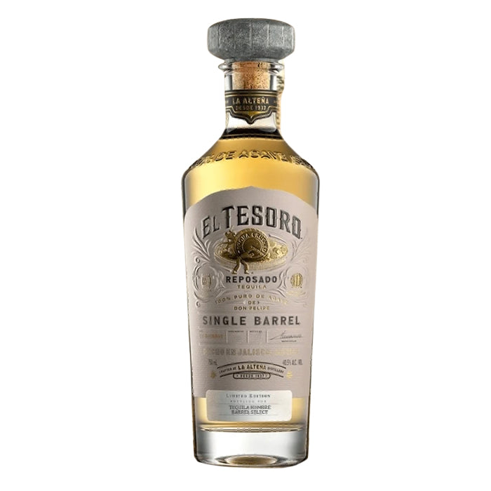 El Tesoro Reposado Single Barrel Limited Edition Tequila Hombre Barrel Select