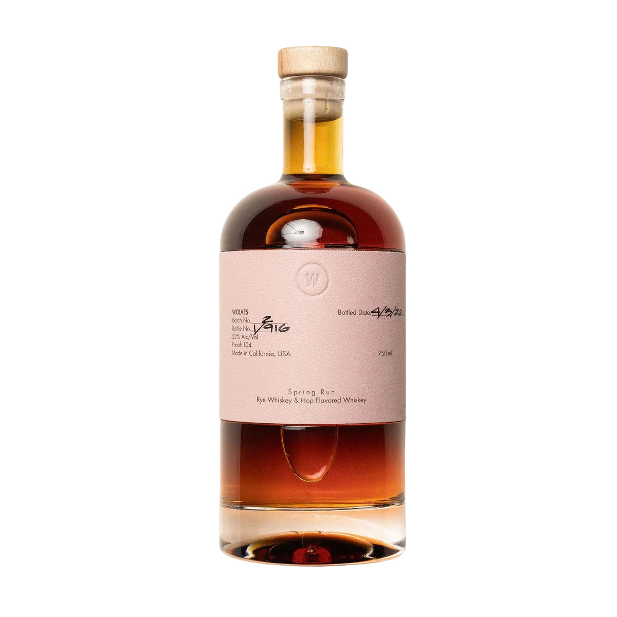 Wolves Whiskey Spring Run Batch #2 750 ml
