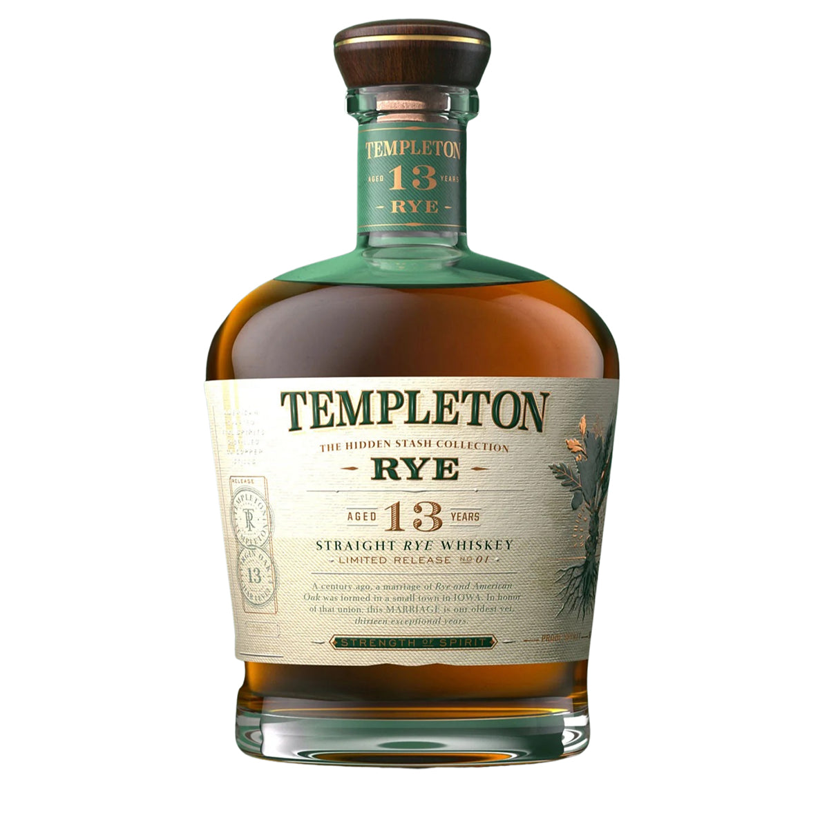 Templeton Rye Hidden Stash Collection 13 Year 750 ml