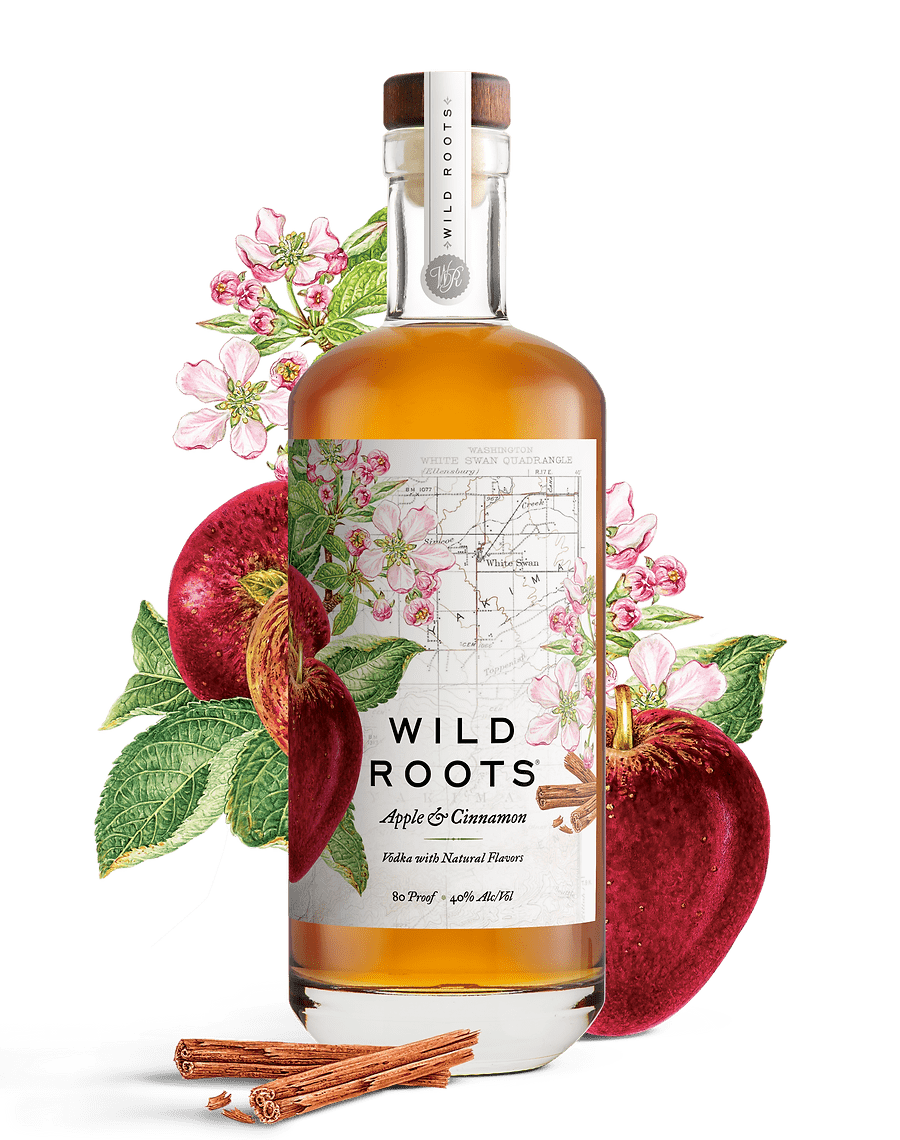 Wild Roots Apple Cinnamon Vodka 750 ml