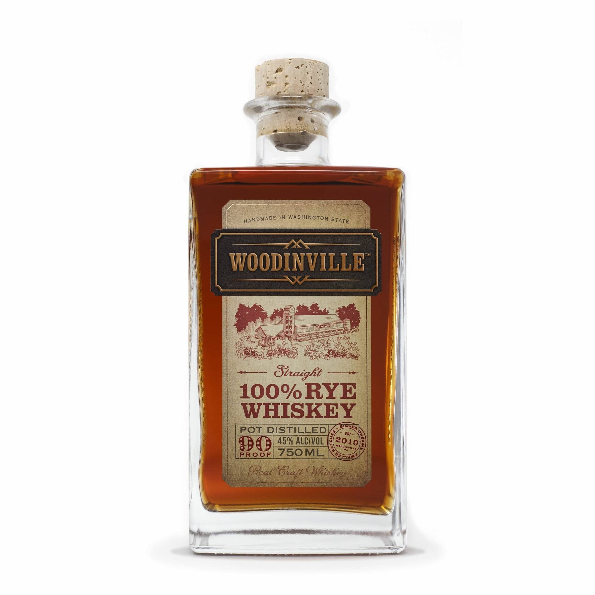 Woodinville Straight Rye Whiskey 750 ml product image 2